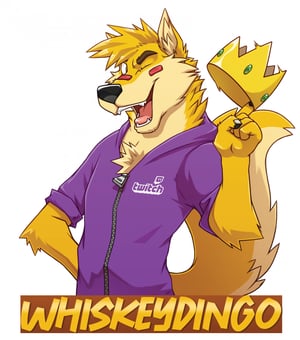 This is the Avatar Image for the WhiskeyDingo AI Voice and Text to Speech Generator